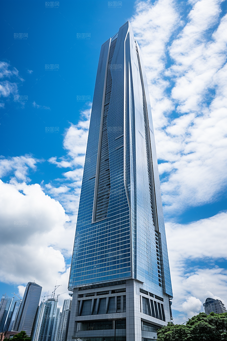 深圳城市风光经济特区地标摄影图