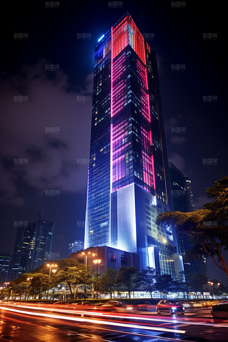 深圳城市风光景色地标摄影图