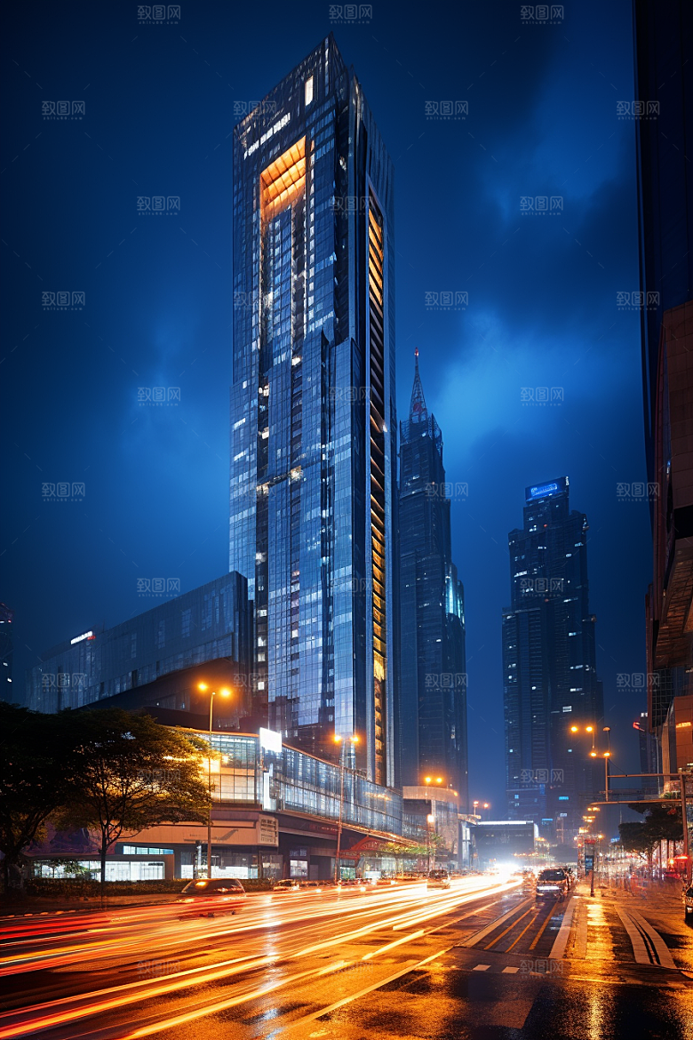 深圳城市风光现代化高清摄影图