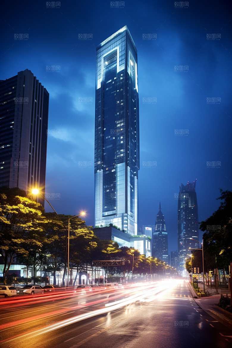深圳城市风光景色都市摄影图