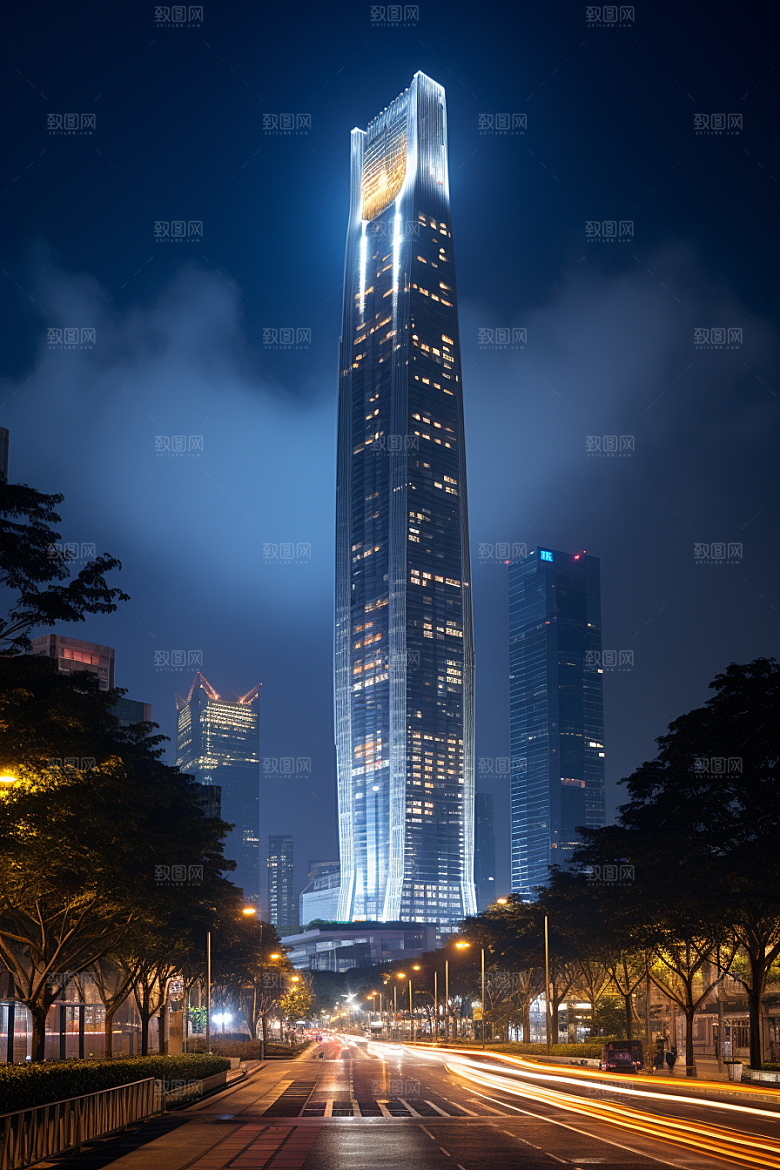 深圳城市风光地标国内游摄影图