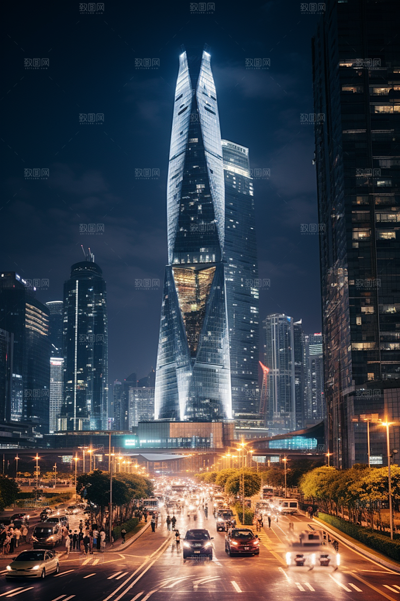 深圳城市风光旅游旅行摄影图