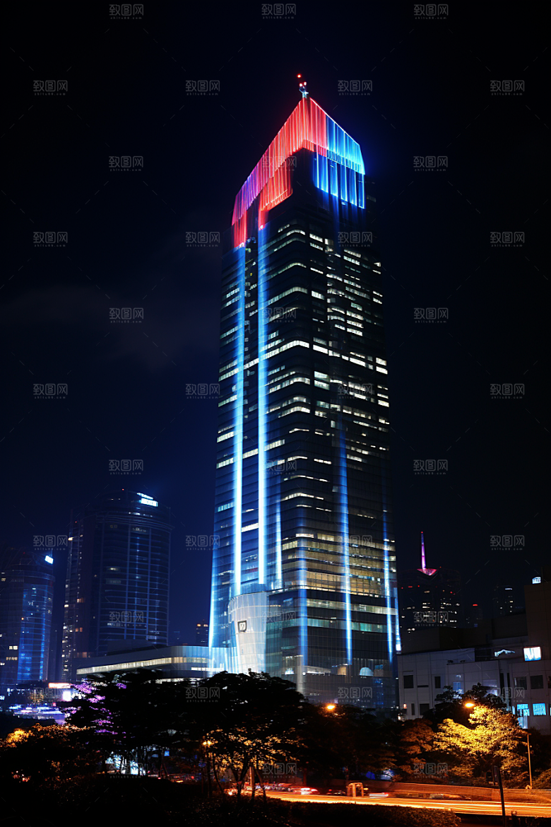深圳城市风光新城经济特区摄影图