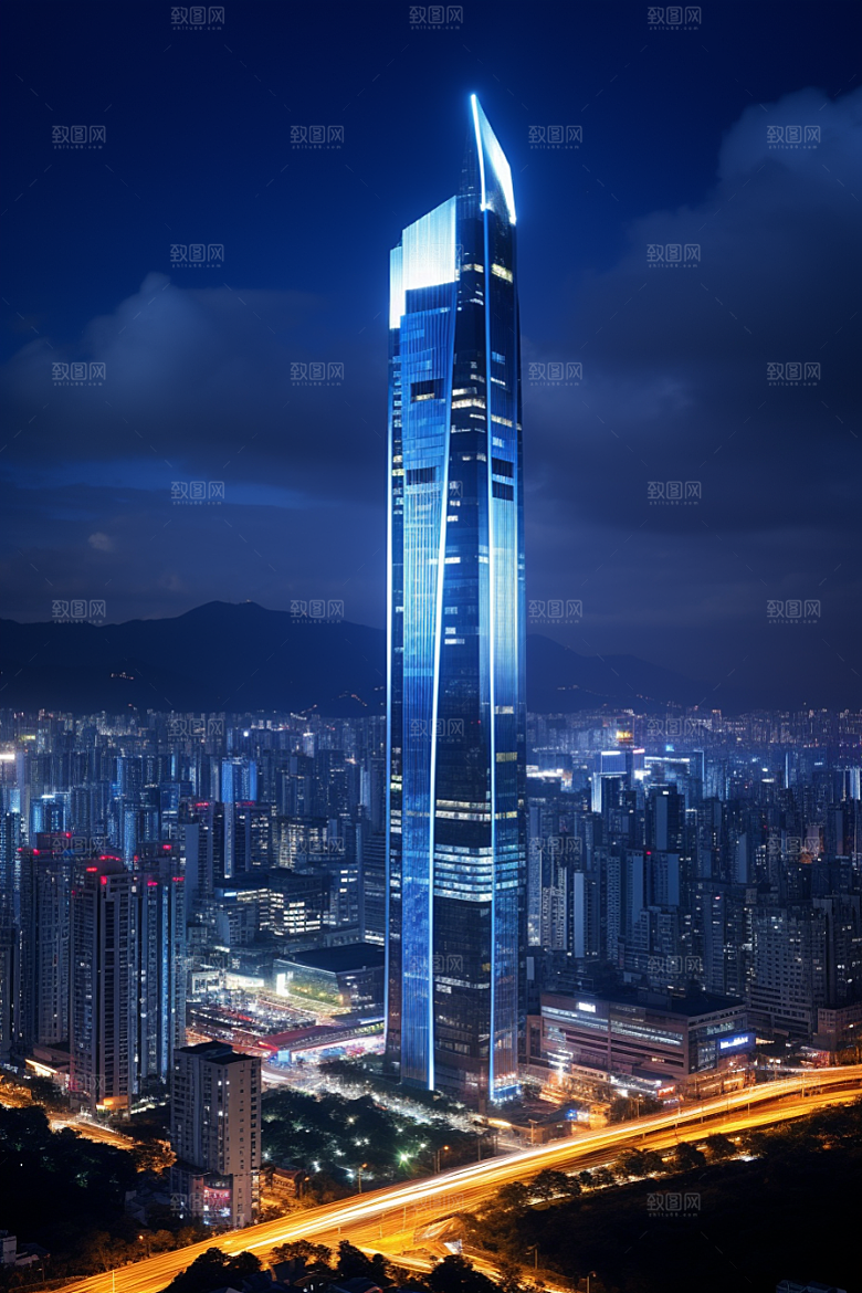深圳城市风光地标国内游摄影图