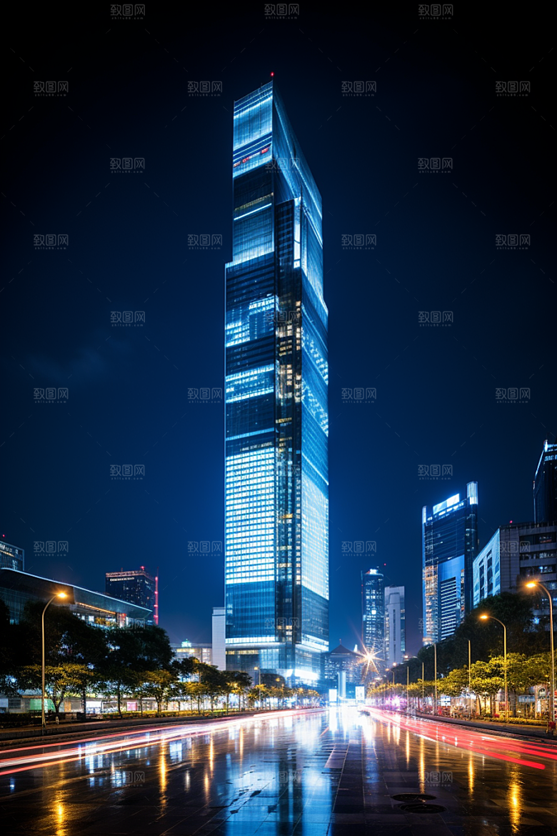 深圳城市风光旅行新城摄影图