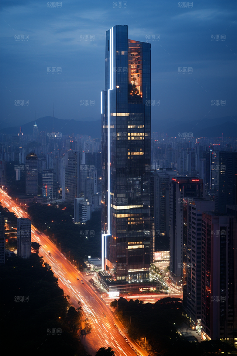深圳城市风光风景高清摄影图