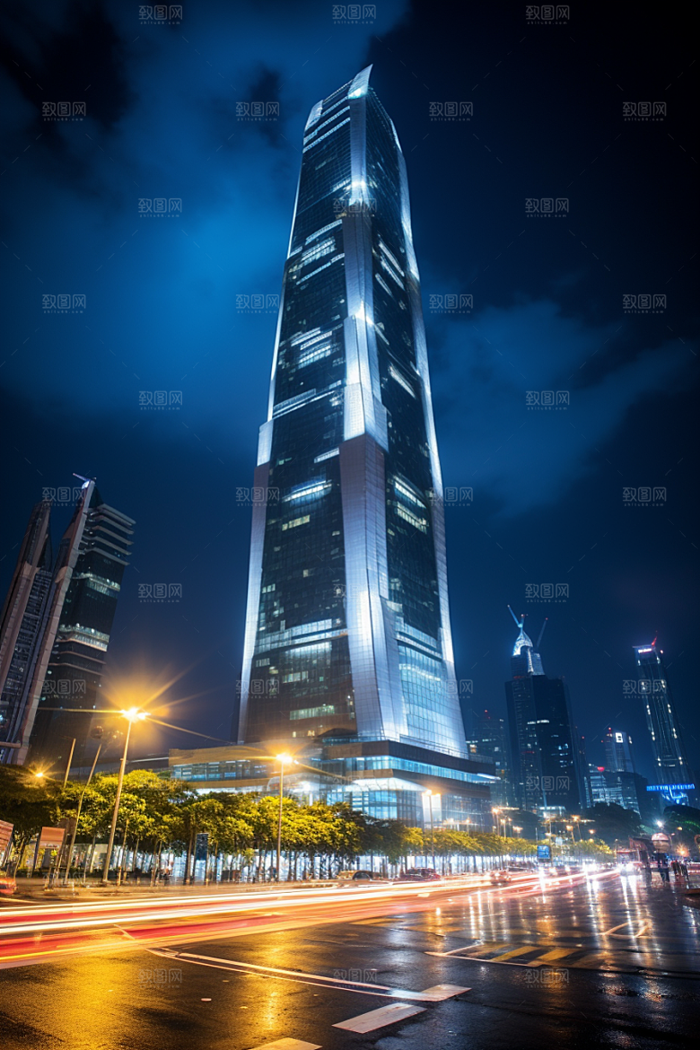 深圳城市风光地标高清摄影图
