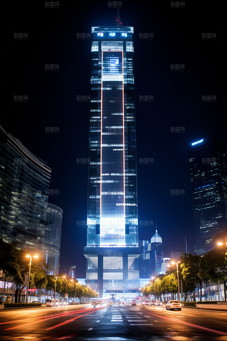 深圳城市风光高清新城摄影图