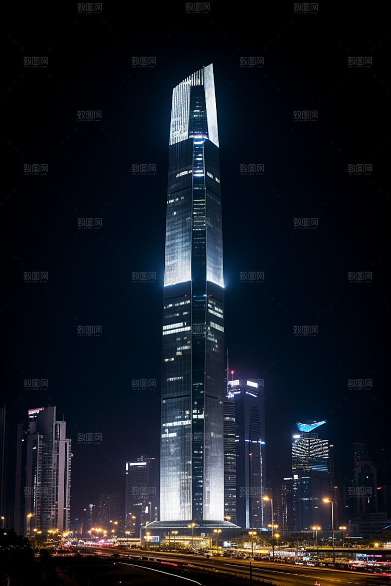 深圳城市风光地标旅行摄影图