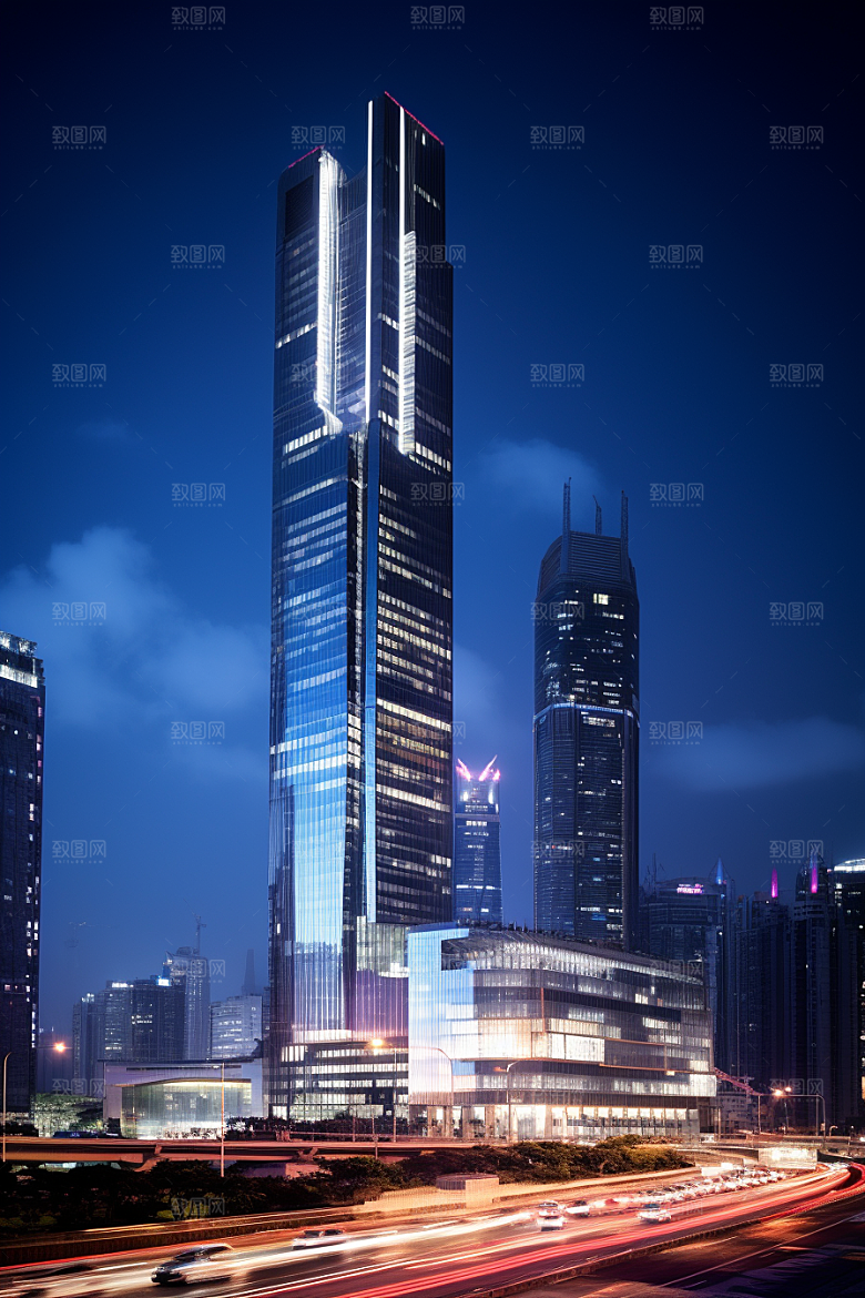 深圳城市风光新城国内游摄影图