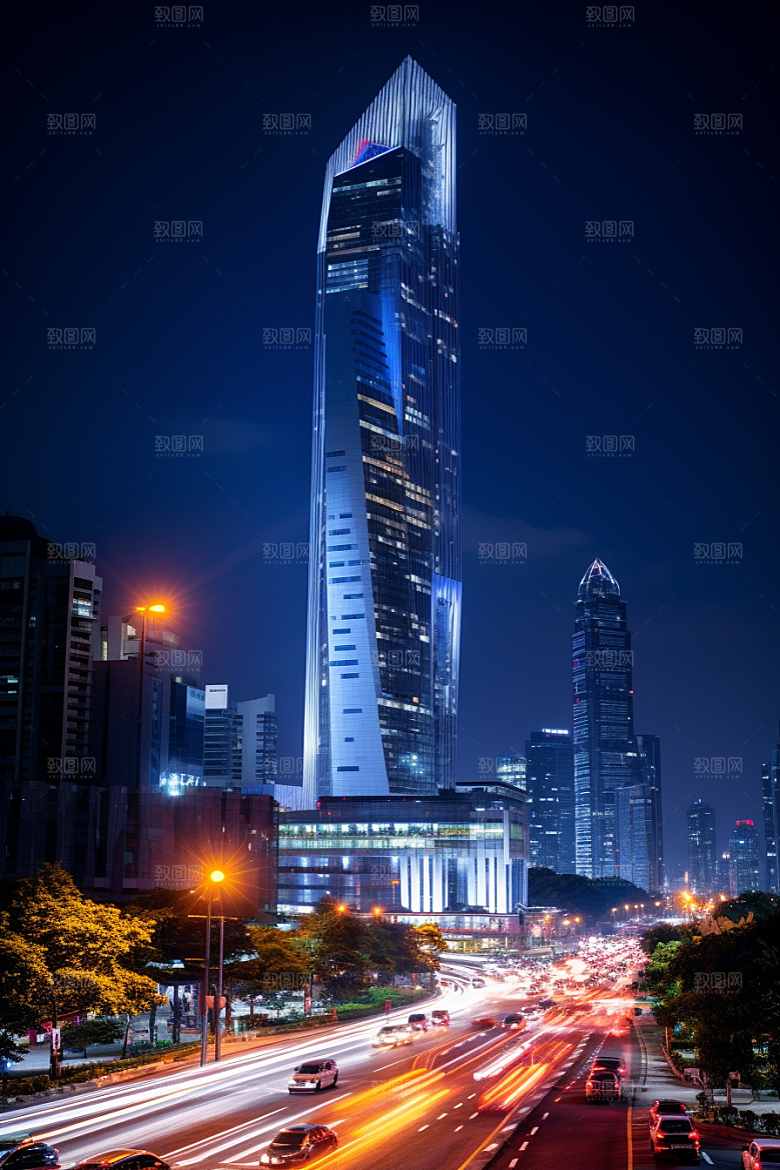 深圳城市风光风景经济特区摄影图