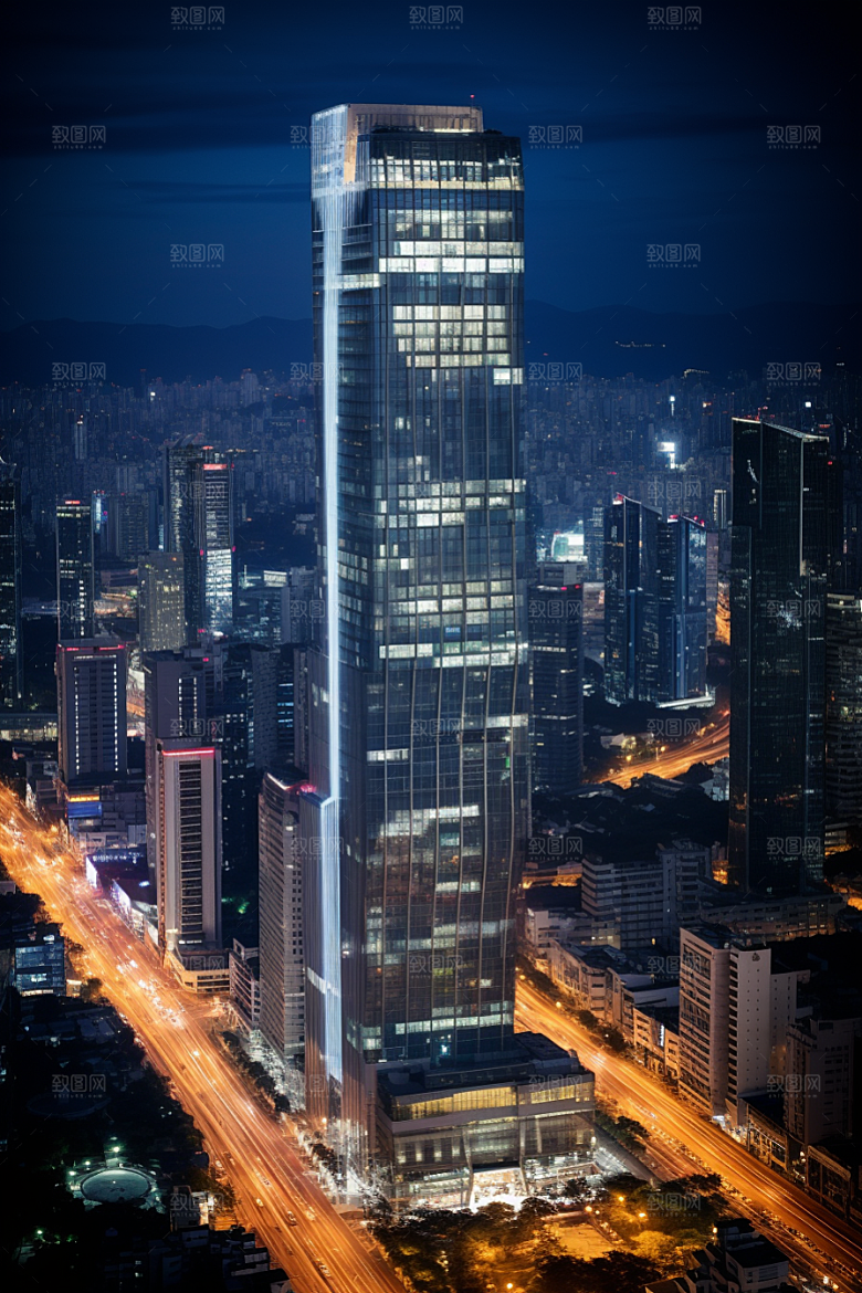深圳城市风光景色风景摄影图
