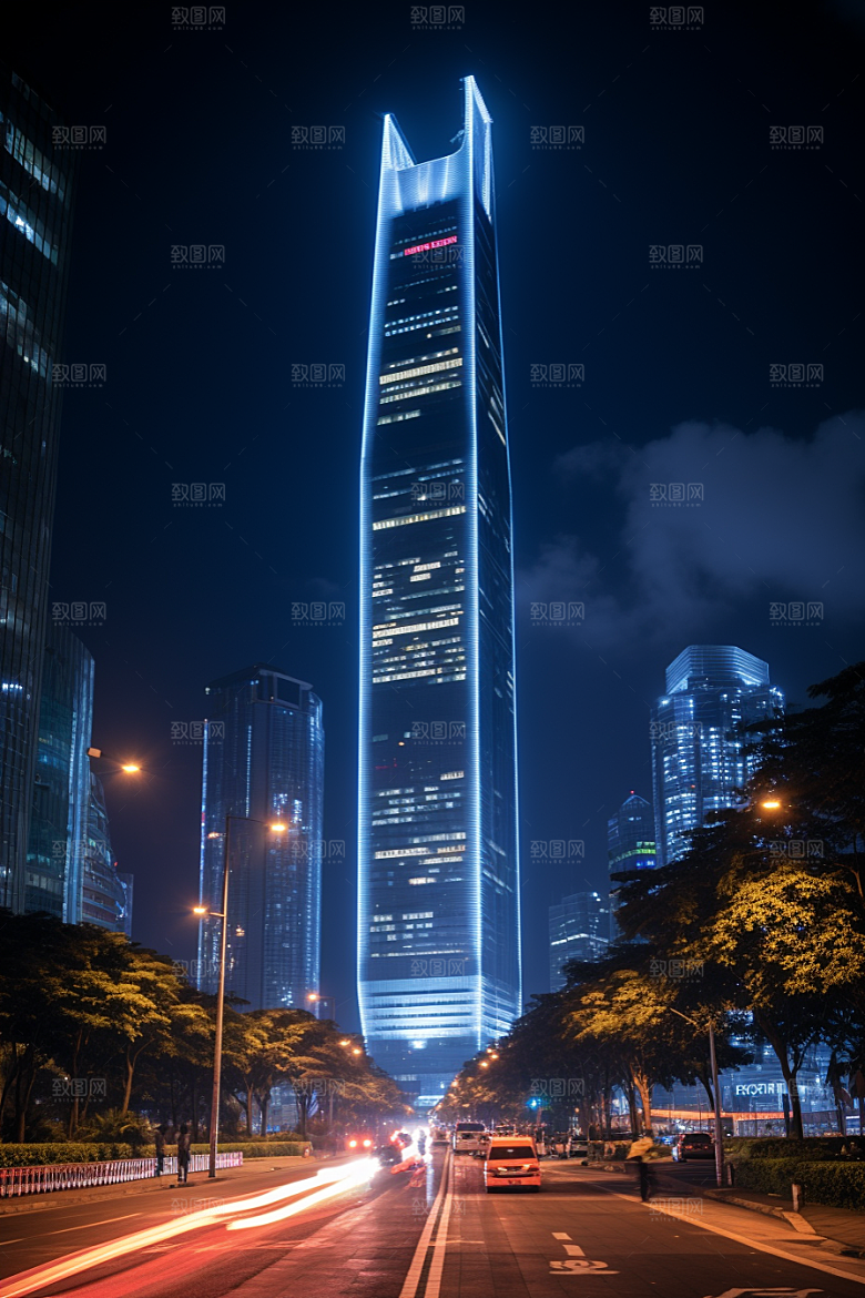 深圳城市风光都市经济特区摄影图