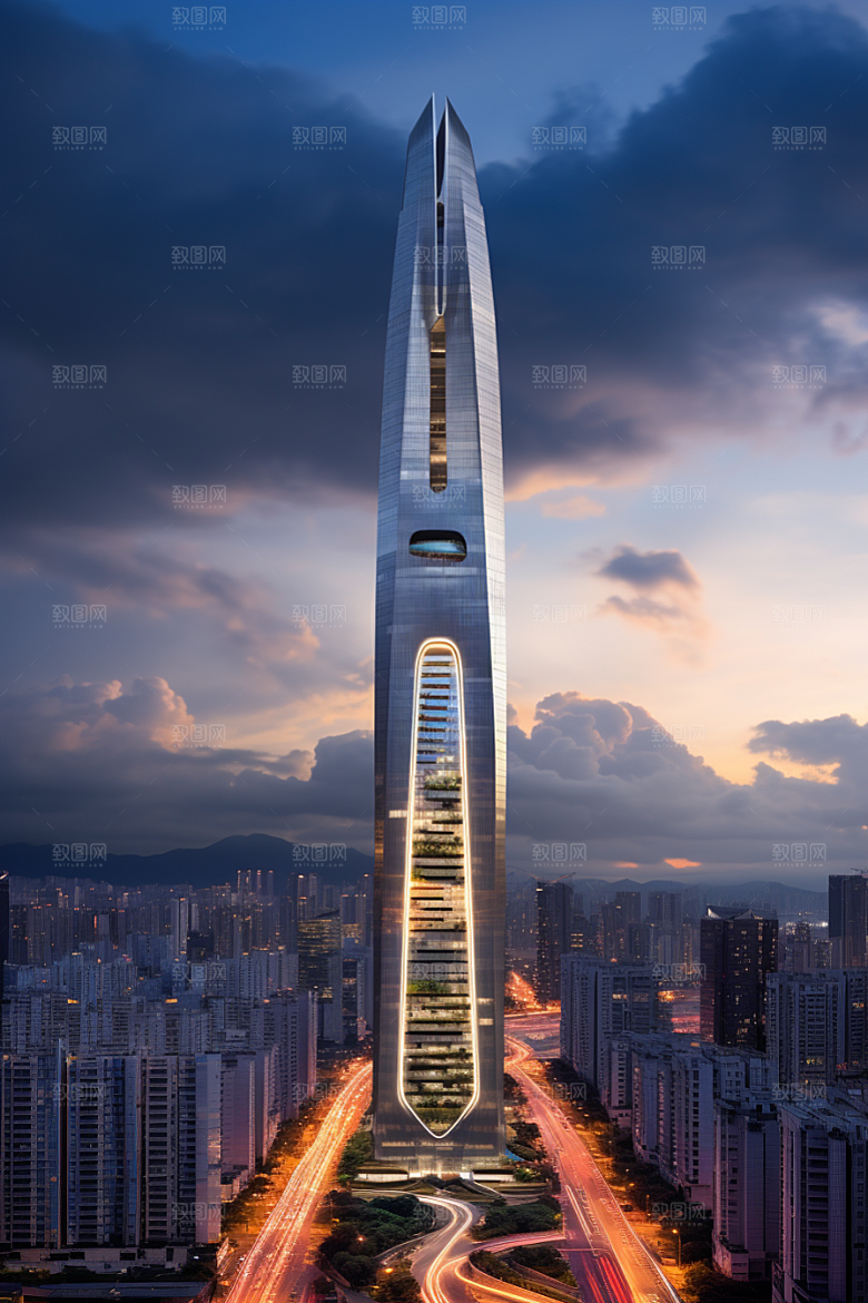 深圳城市风光旅行景色摄影图