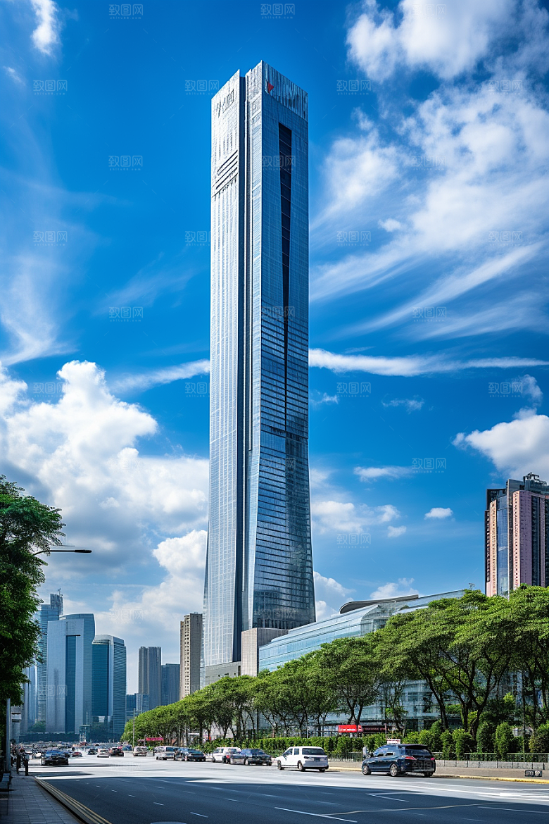 深圳城市风光高清都市摄影图