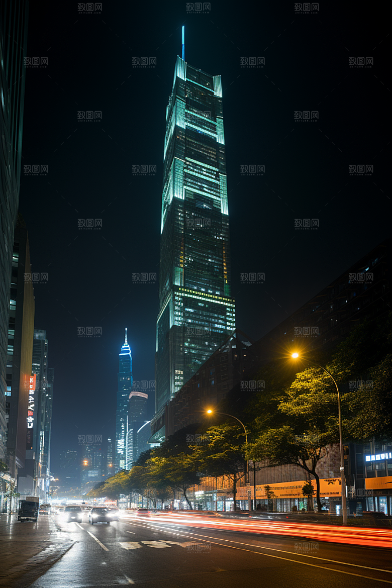 深圳城市风光国内游风景摄影图