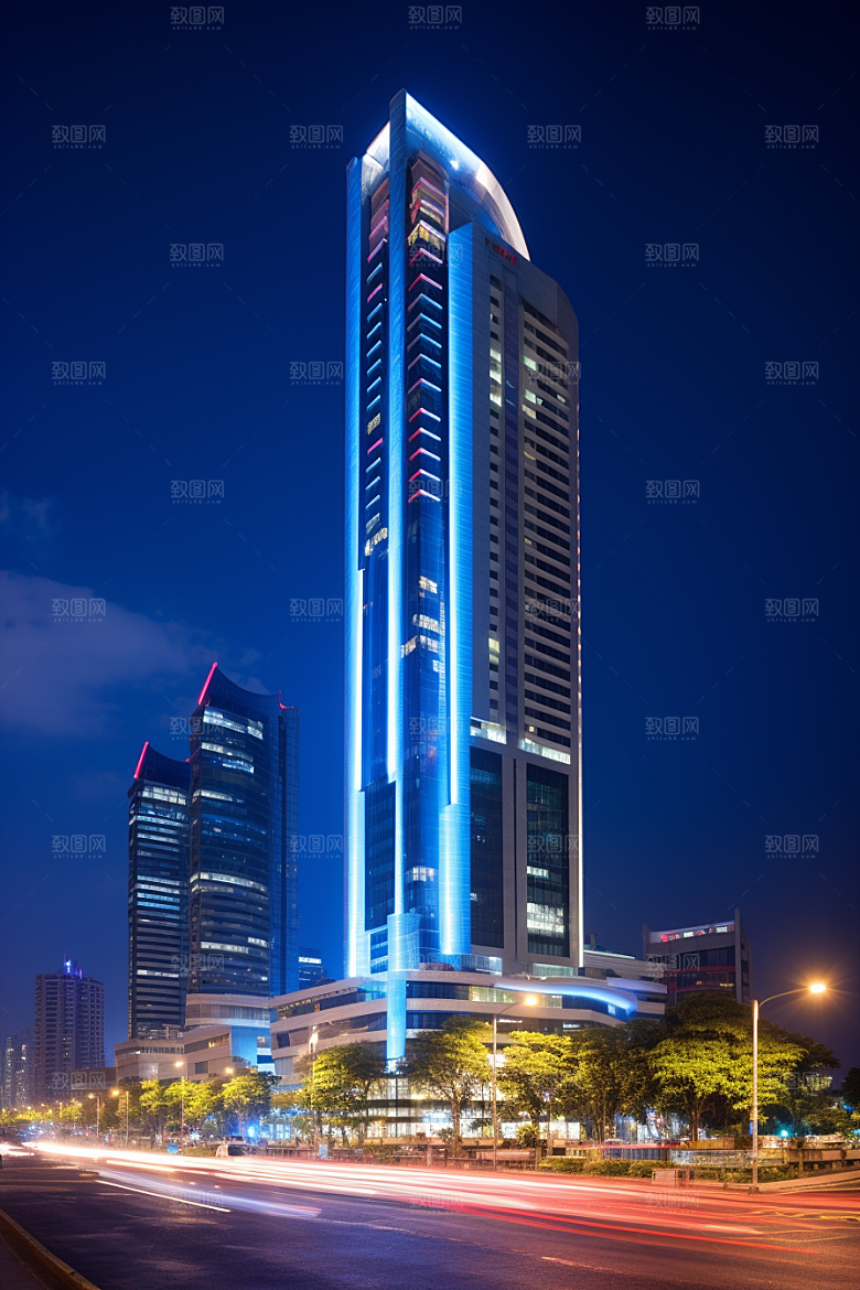 深圳城市风光现代化景色摄影图