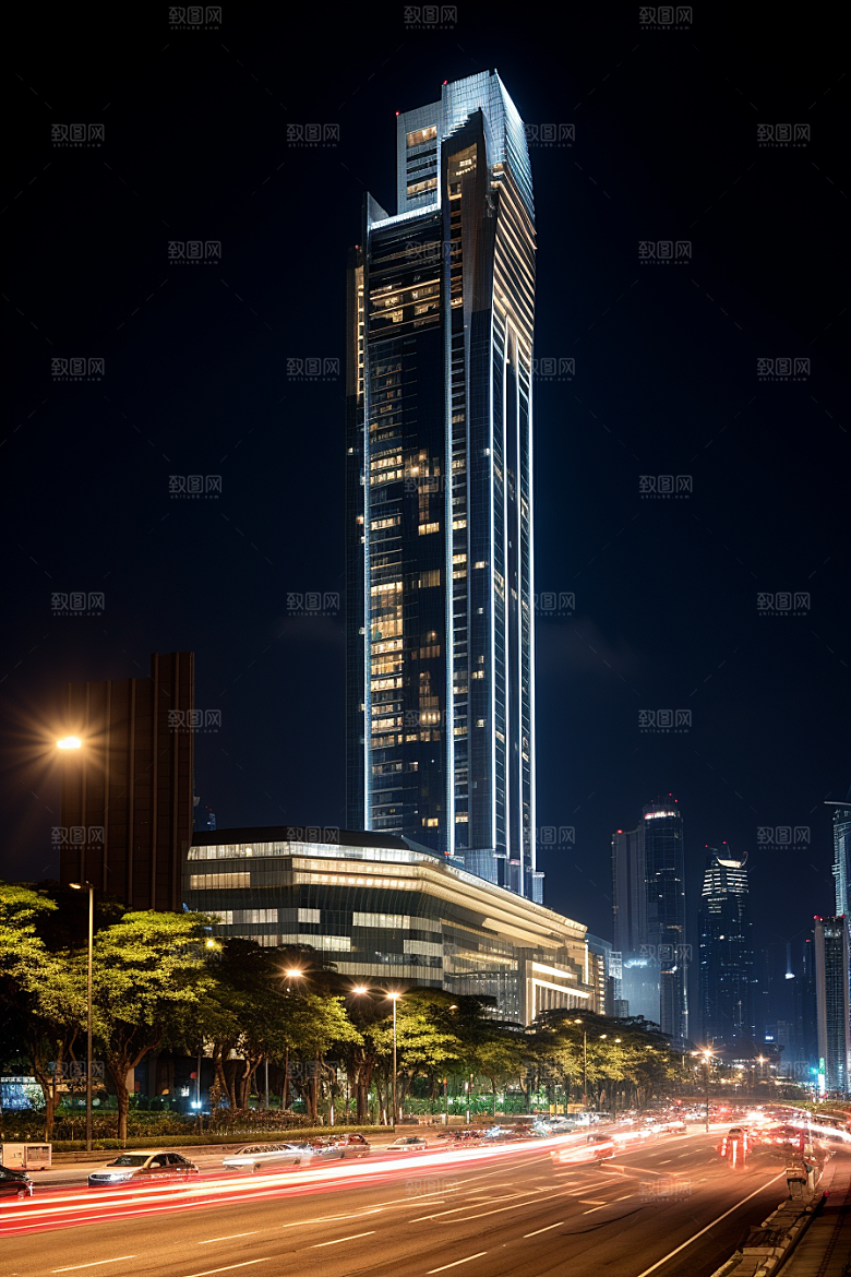 深圳城市风光景色都市摄影图