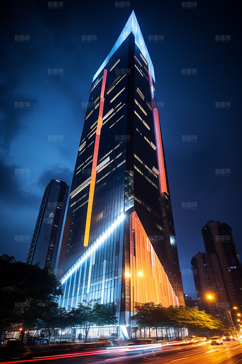 深圳城市风光高清新城摄影图