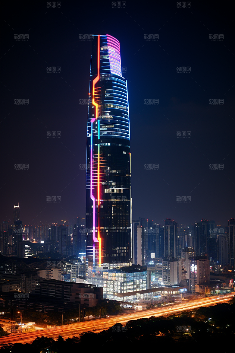 深圳城市风光地标经济特区摄影图