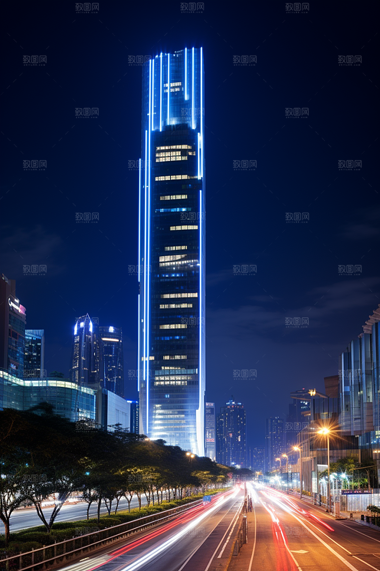 深圳城市风光旅行景色摄影图