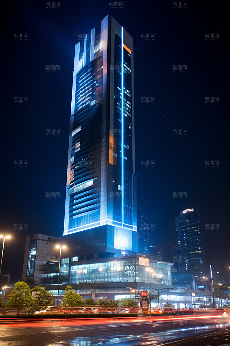 深圳城市风光经济特区高清摄影图