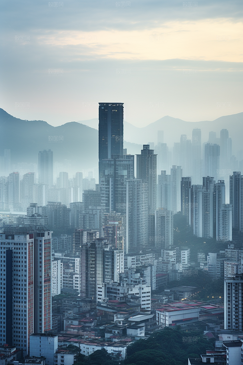 深圳城市风光旅游国内游摄影图
