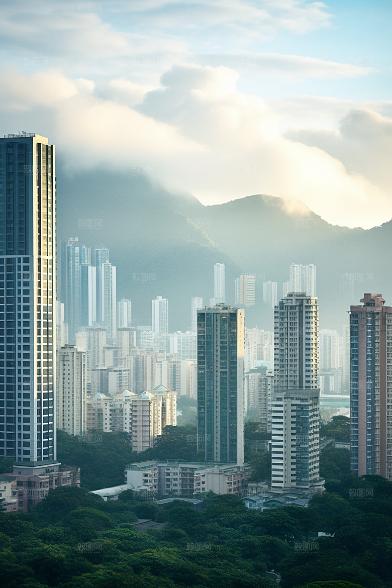 深圳城市风光高清旅游摄影图