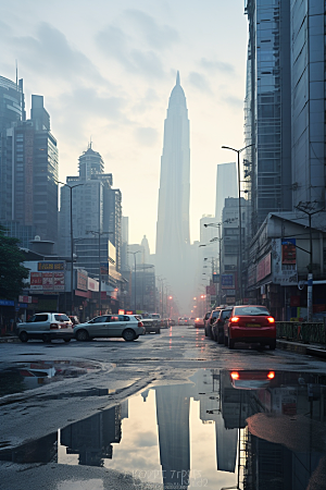 深圳城市风光都市旅行摄影图