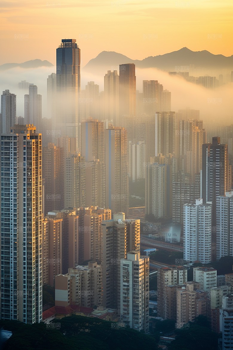 深圳城市风光都市旅游摄影图