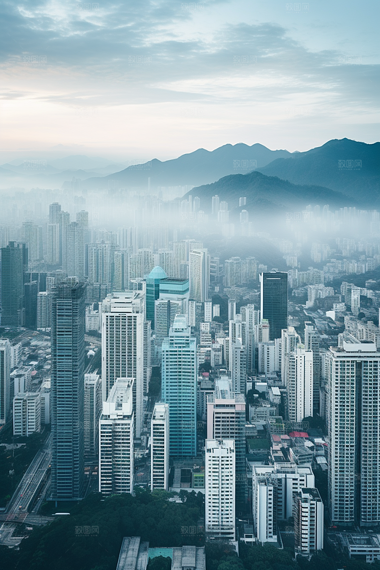 深圳城市风光都市旅游摄影图