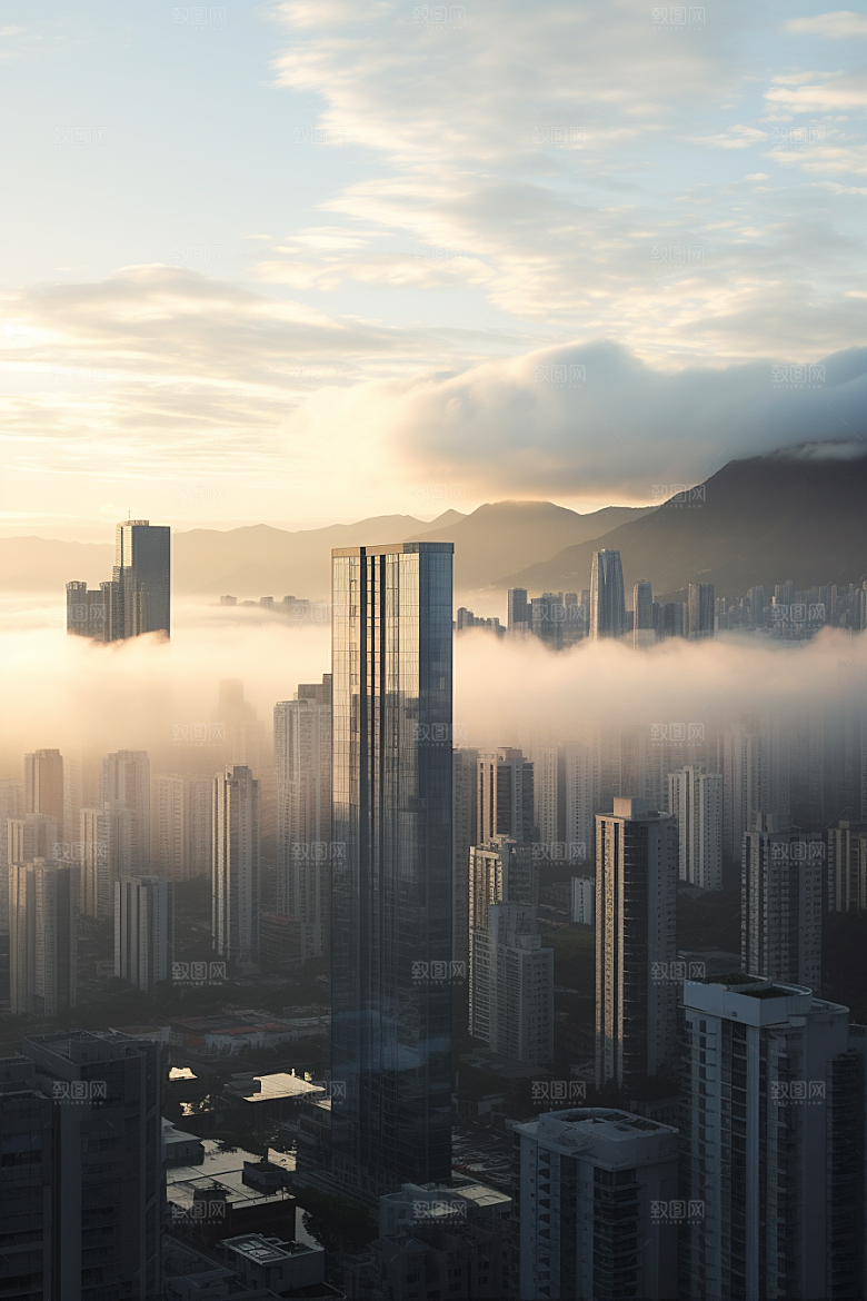 深圳城市风光高清旅游摄影图