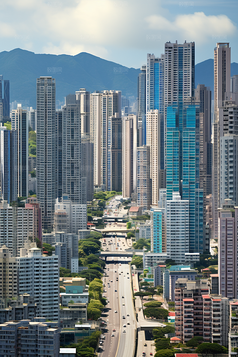 深圳城市风光高清旅游摄影图