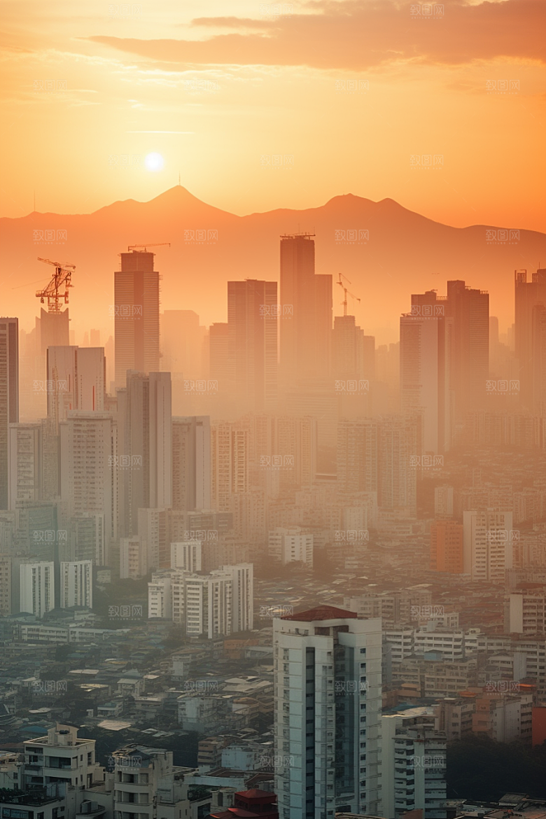 深圳城市风光景色旅行摄影图