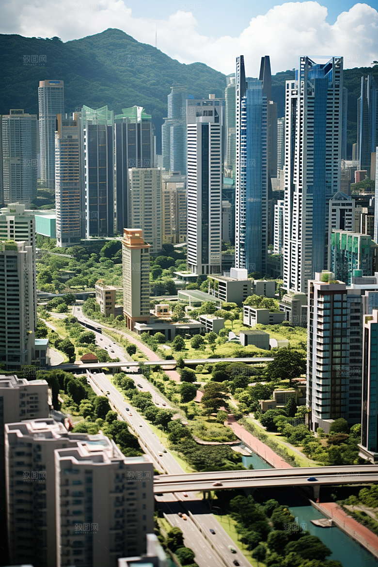 深圳城市风光景色经济特区摄影图