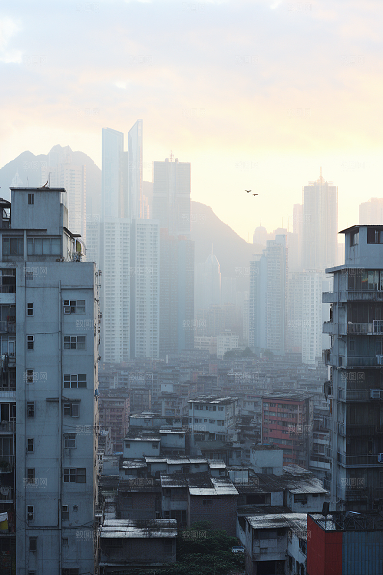 深圳城市风光风景旅行摄影图