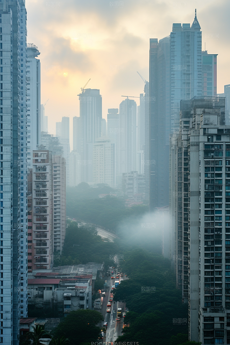 深圳城市风光景色地标摄影图