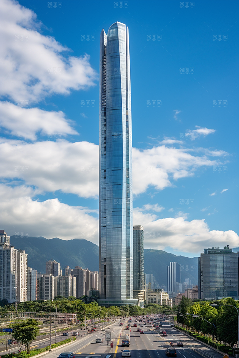 深圳城市风光地标国内游摄影图