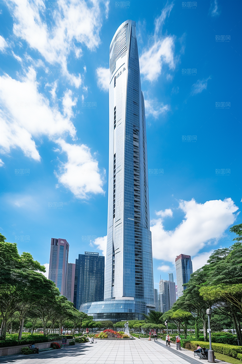 深圳城市风光经济特区国内游摄影图