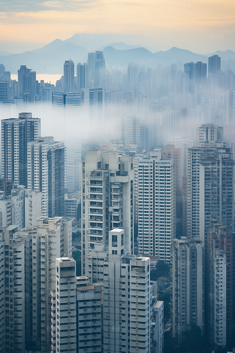 深圳城市风光都市景色摄影图