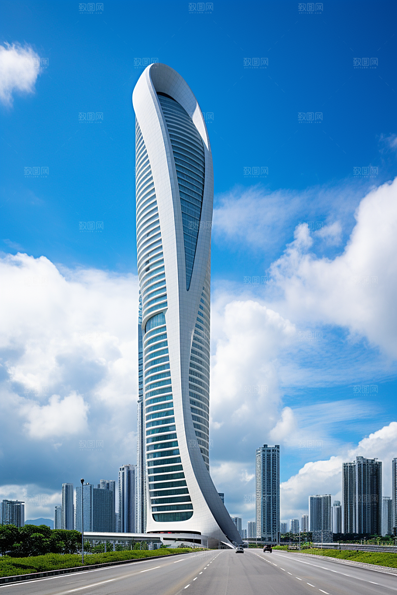 深圳城市风光新城经济特区摄影图