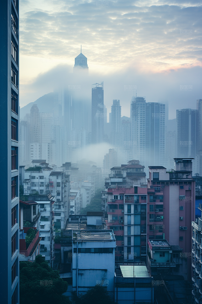 深圳城市风光现代化旅行摄影图