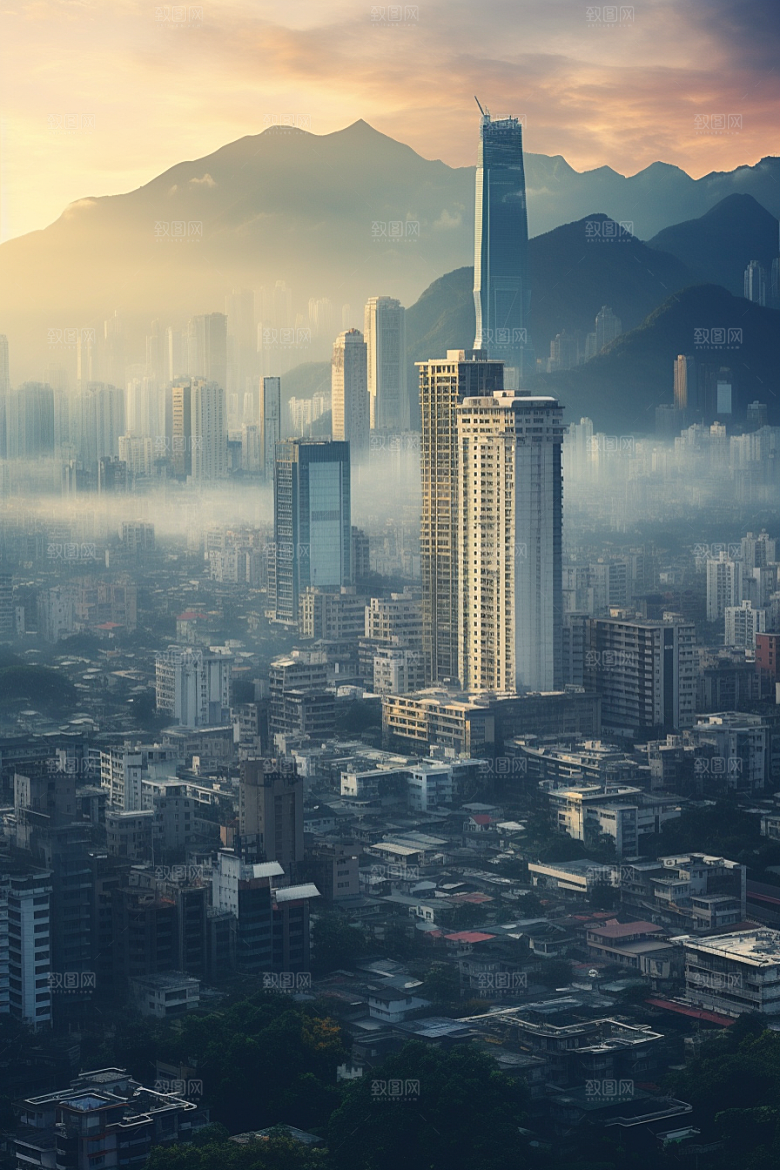 深圳城市风光风景经济特区摄影图