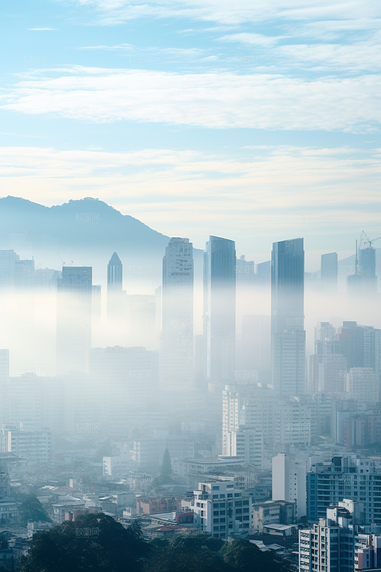 深圳城市风光景色旅游摄影图