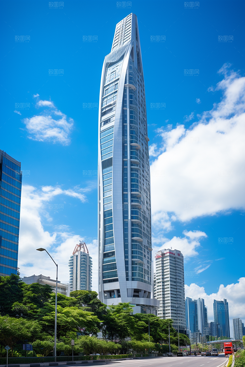 深圳城市风光旅游都市摄影图