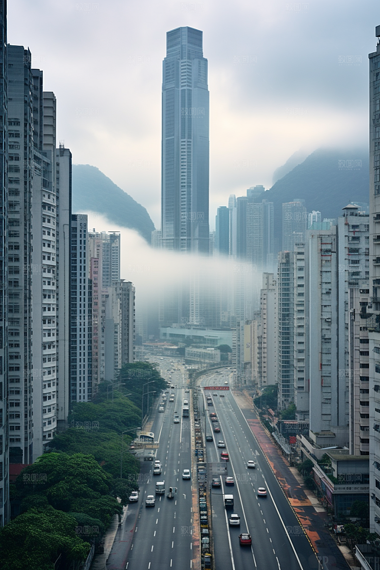 深圳城市风光风景国内游摄影图