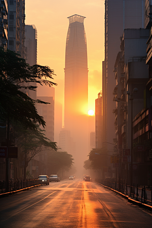 深圳城市风光风景旅行摄影图