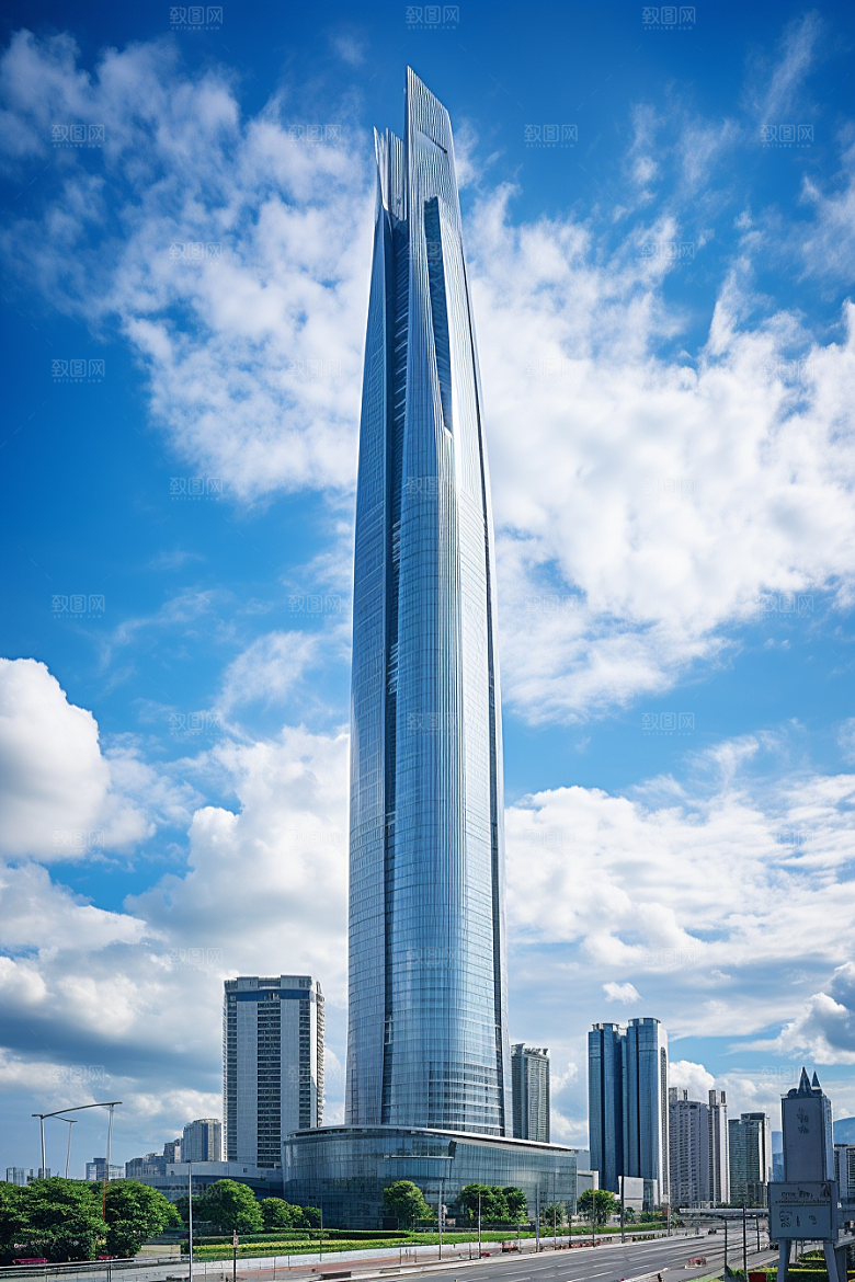 深圳城市风光经济特区景色摄影图