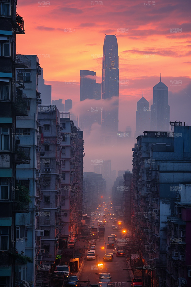 深圳城市风光国内游风景摄影图