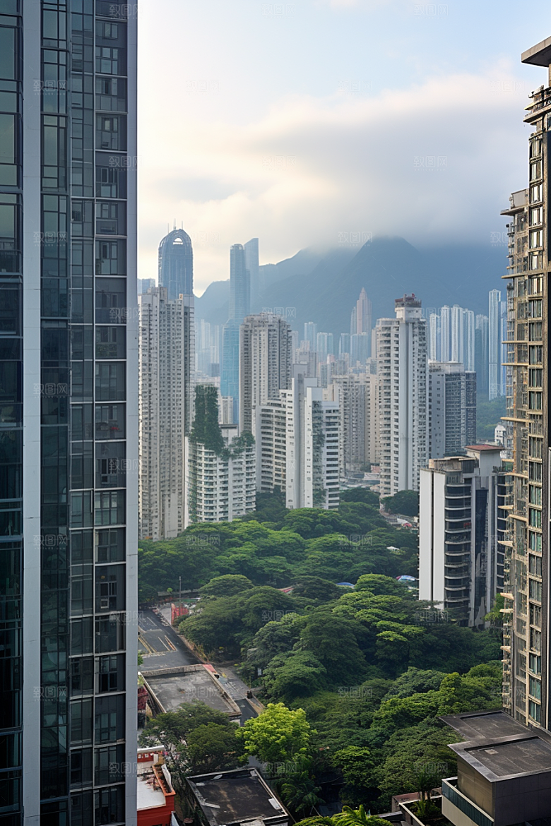 深圳城市风光旅游国内游摄影图